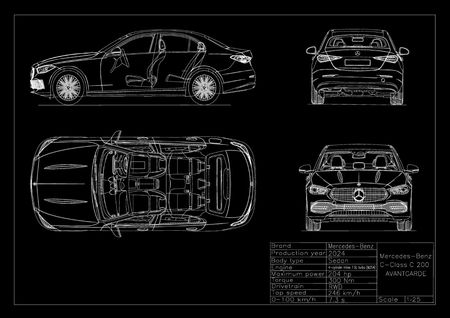 Mercedes Benz C-Class 2024