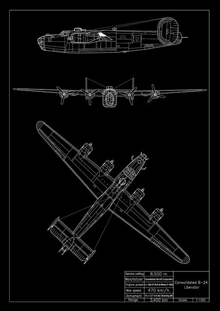  Liberator B-24 Consolidated 